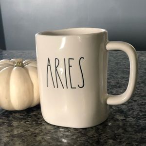 RAE DUNN Aries coffee mug